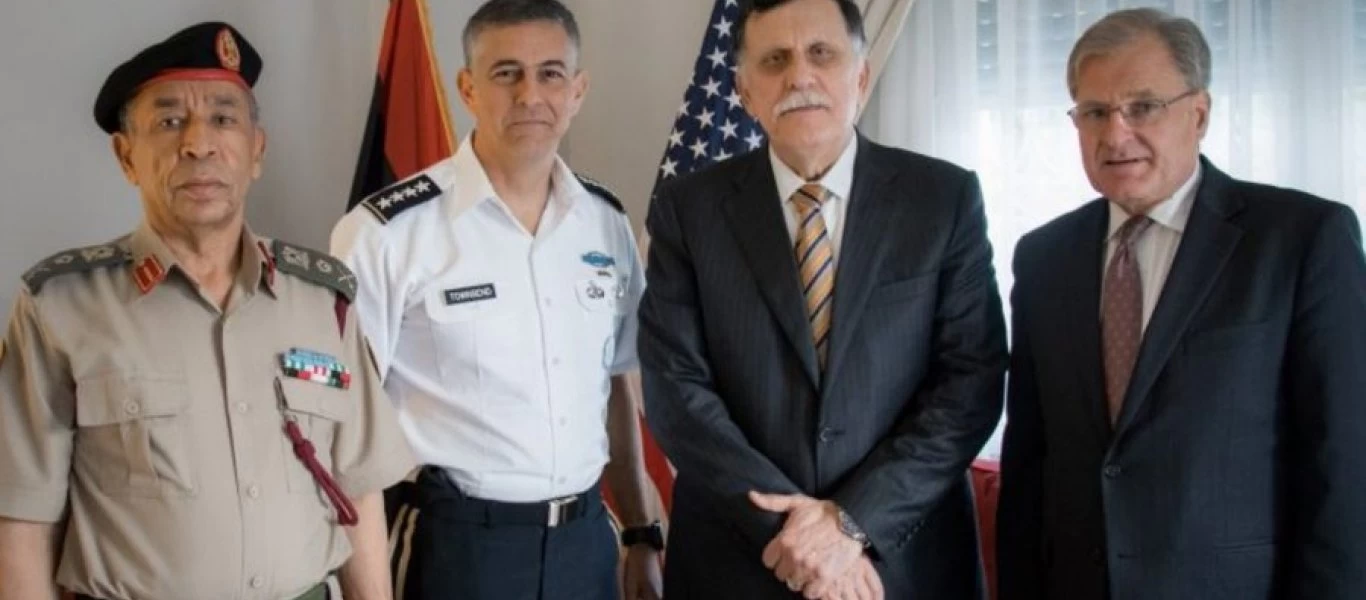 Επαφές ΗΠΑ με τους φιλότουρκους της Λιβύης: Ο διοικητής της AFRICOM συναντήθηκε με τον Σάρατζ